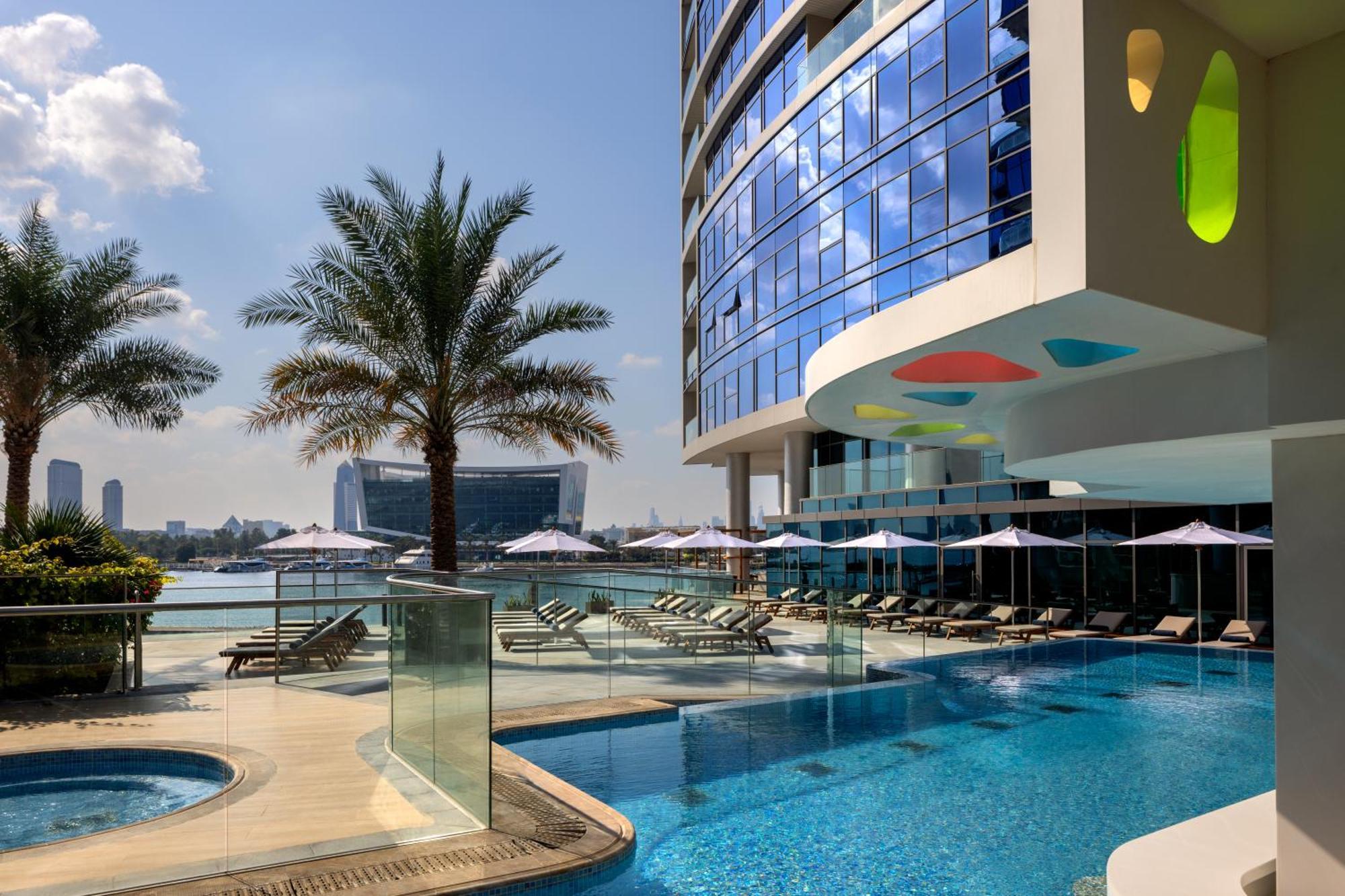 Hilton Dubai Creek Hotel & Residences المظهر الخارجي الصورة